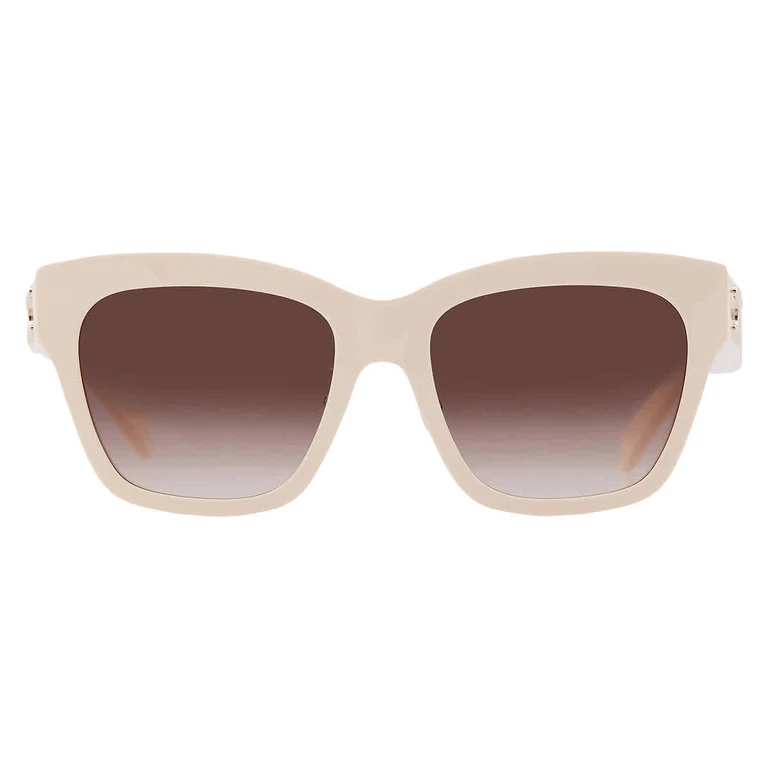 Celine Triomphe Brown Gradient Butterfly Ladies Sunglasses CL40253F 25F 55
