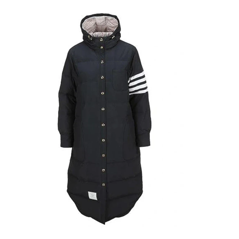 Thom Browne Abrigo Acolchado - Azul Oscuro