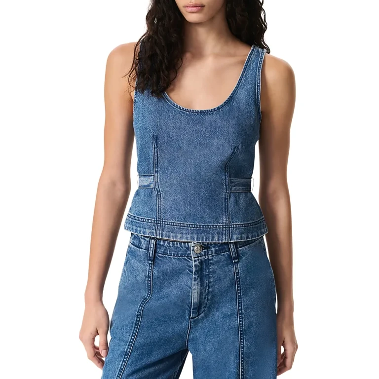 rag & bone Ultra Featherweight Estelle Top