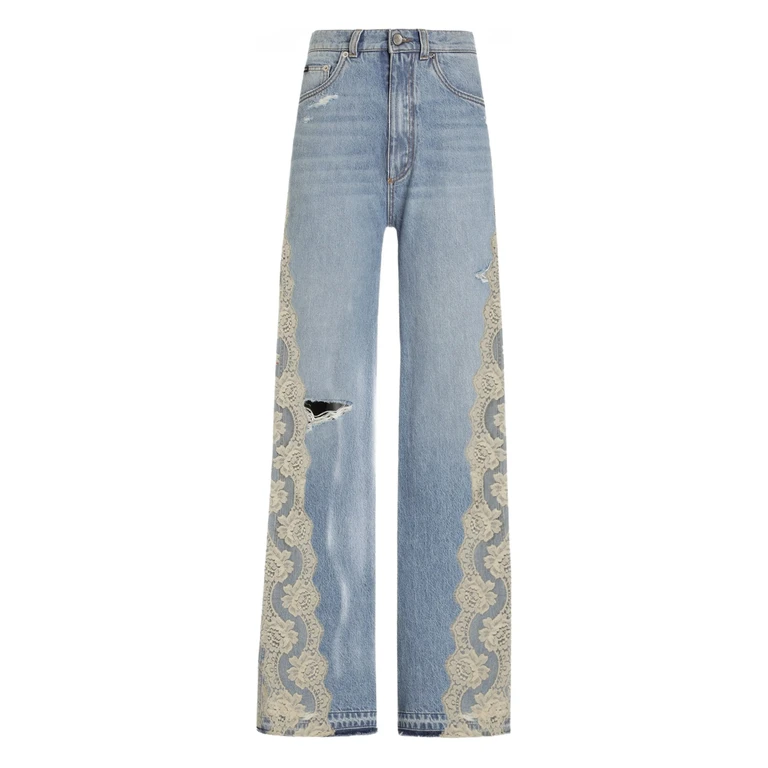 Dolce & Gabbana Pantalone 5 Tasche Blue Co+pa Jean - Women