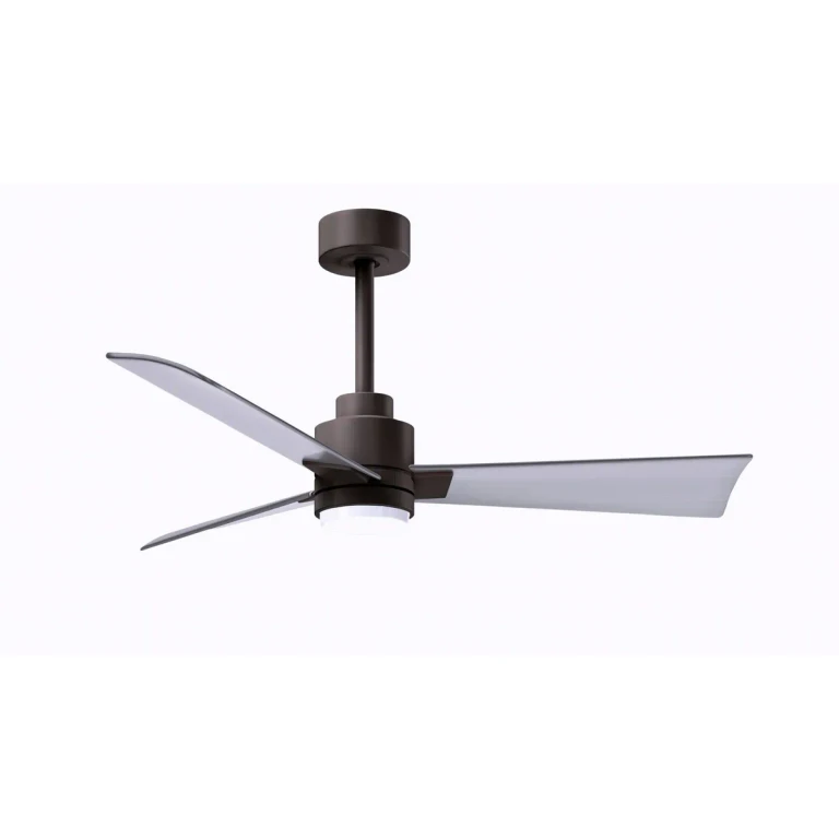 Textured Bronze 42" Ceiling Fan from the Alessandra - LK Collection