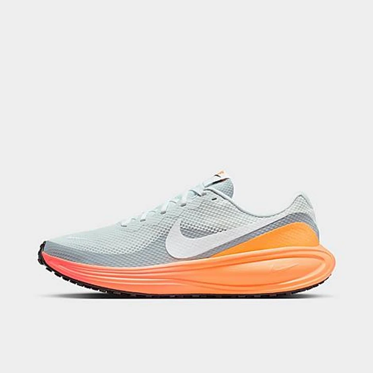 Nike Men's Revolution 8 Running Shoes in Off White/Wolf Grey/Topaz Gold Size: 7.5