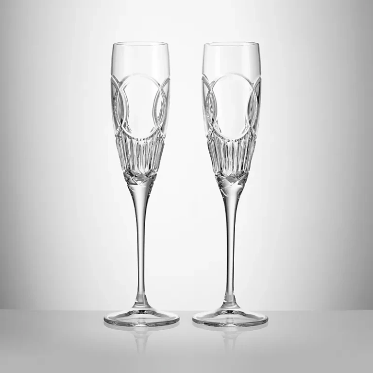 Waterford Love Wedding Vows Champagne Toasting Flutes, Set of 2