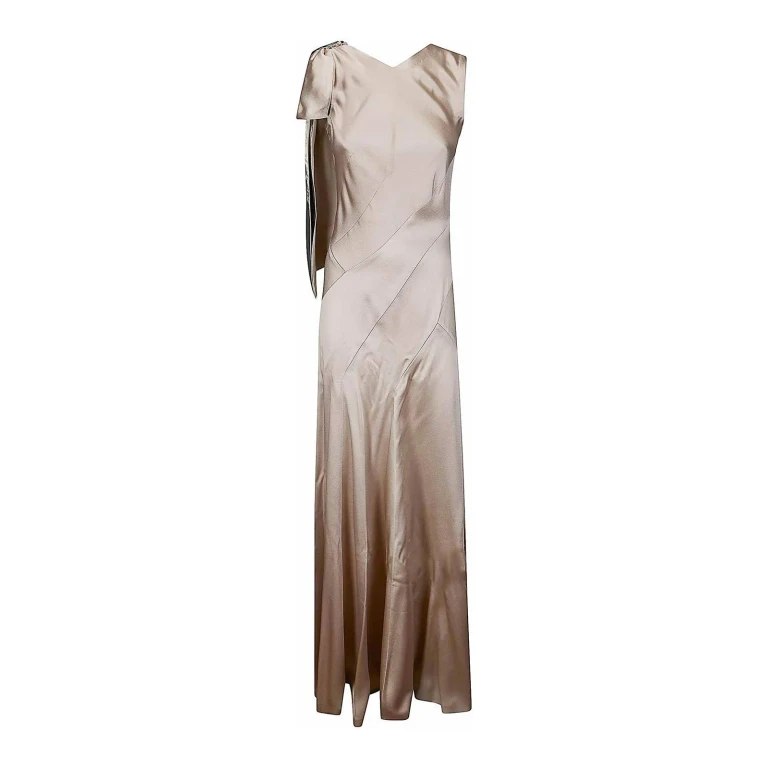 Maison Margiela Maxi Robe - Argent