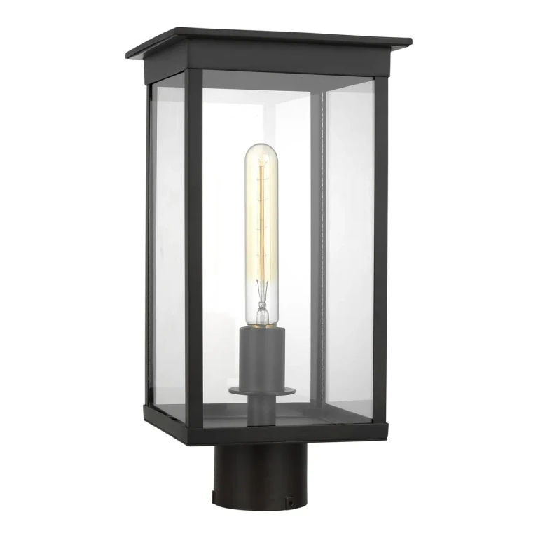 Heritage Copper One Light Outdoor Post Lantern from the Freeport Collection