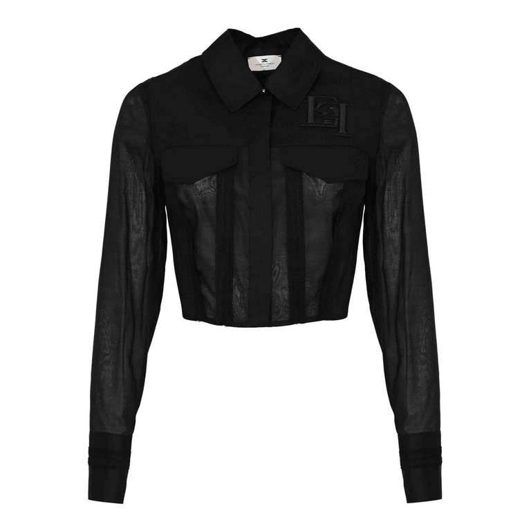 Elisabetta Franchi Chemise - Noir