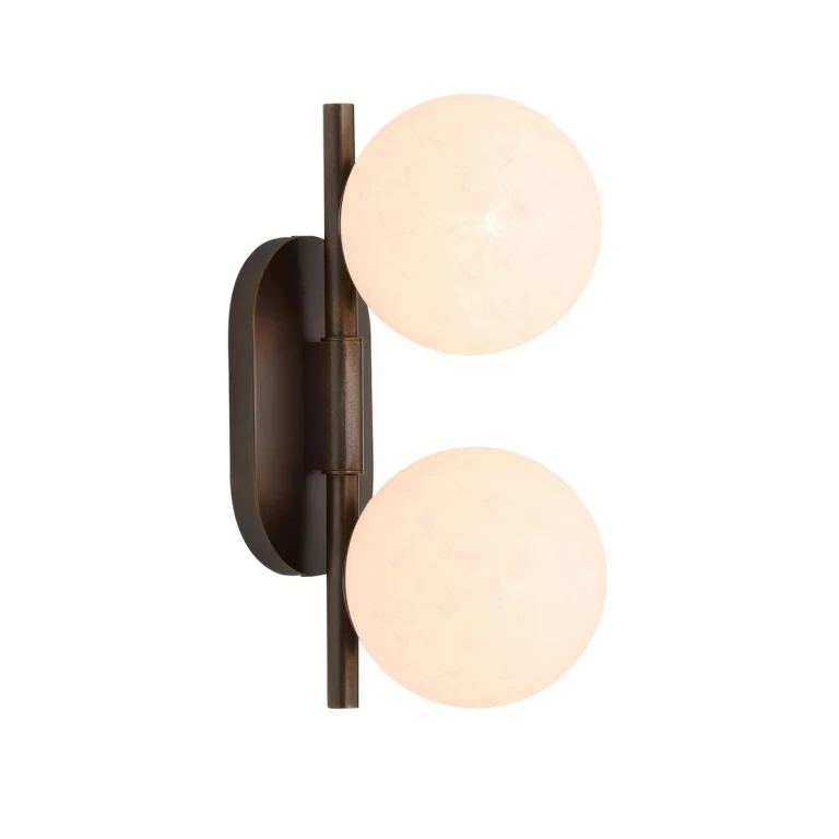 English Bronze Wall Sconce from the Julie Collection