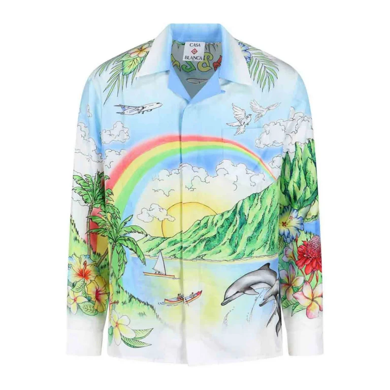 CASABLANCA 'Aloha' silk shirt Man M