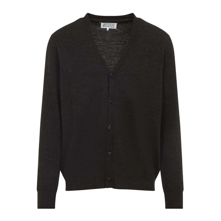Maison Margiela Cardigan - Marron Foncé