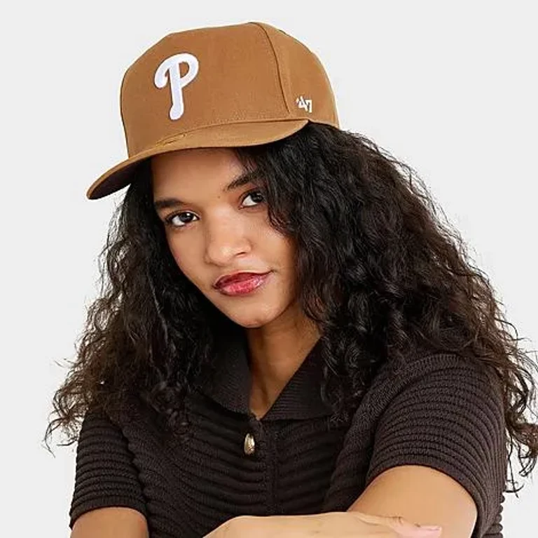 47 Brand '47 x Carhartt Philadelphia Phillies MLB Hitch Snapback Hat in Carhartt Brown