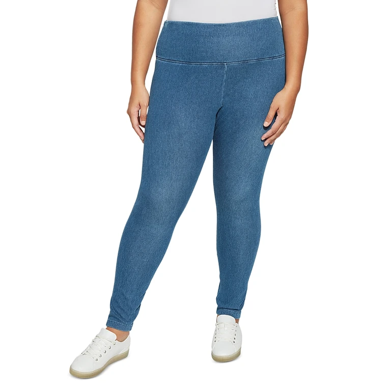 Lysse Plus Denim Leggings