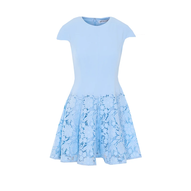 Self-Portrait SELF PORTRAIT Dresses Blue Polyester - Women