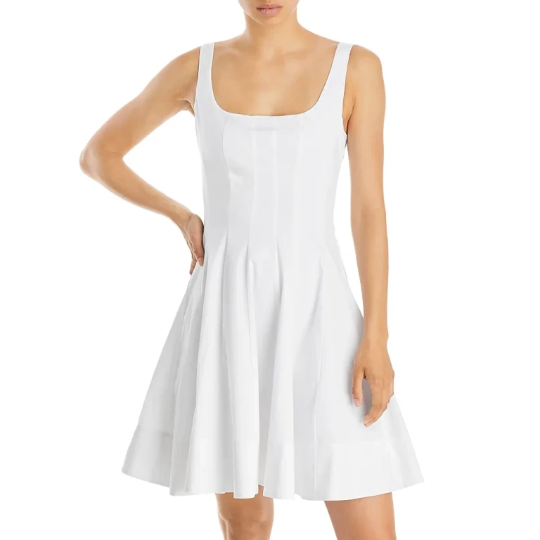 Staud Wells Mini Dress