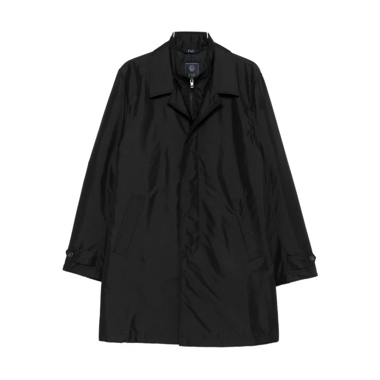 Fay Trench-Coat - Noir