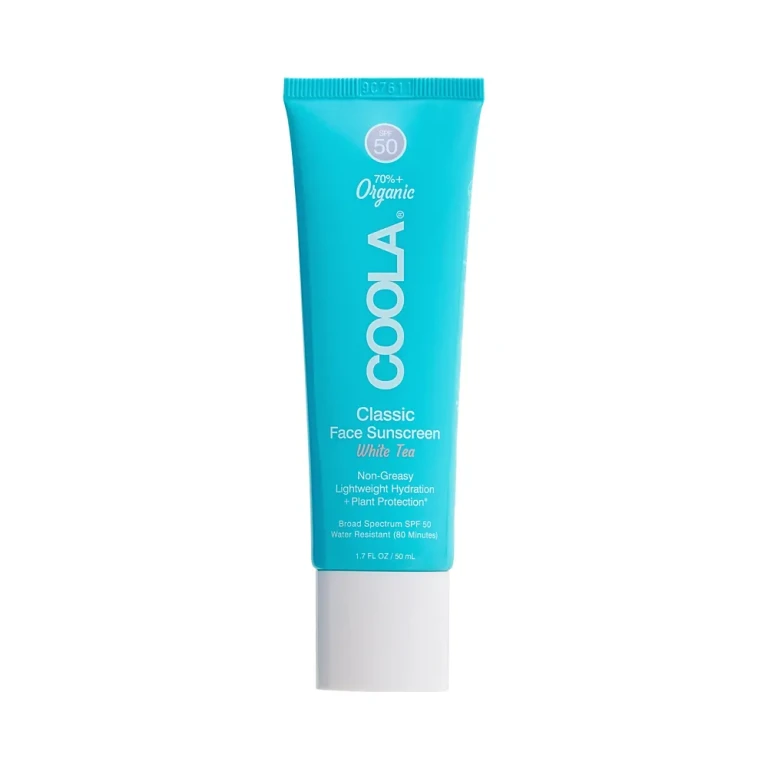Coola Classic Face Organic Sunscreen Lotion Spf 50 - White Tea