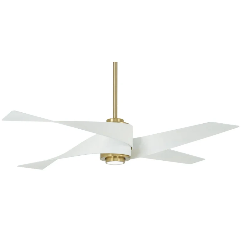 Soft Brass 64" Ceiling Fan from the Artemis Iv Collection