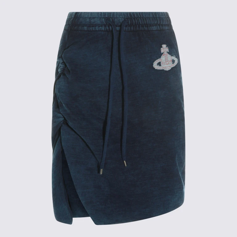 Vivienne Westwood Skirts Blue _100 % Co - Women