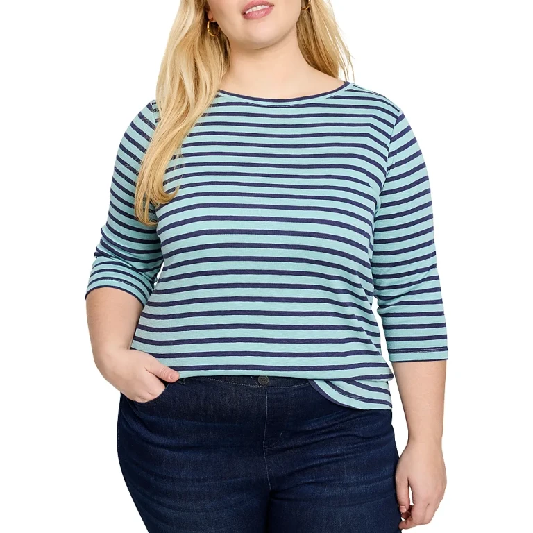 Nic+Zoe Plus Boat Tee