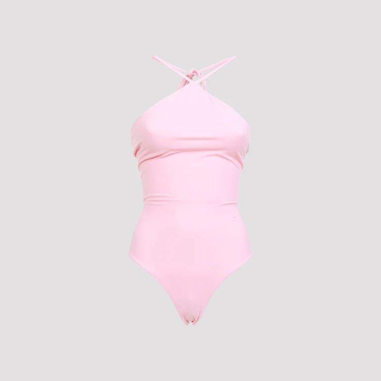Jacquemus Le Maillot Bastide Pink & Purple Polyamide Elastane Swimwear - Women