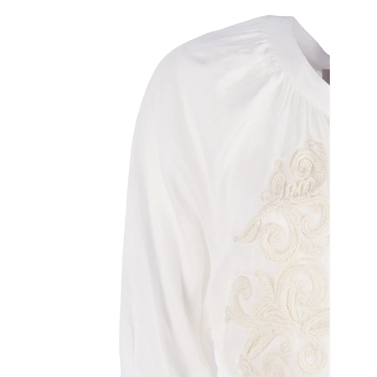 Ermanno Di E. Scervino Slip Dress With Belt White - Women