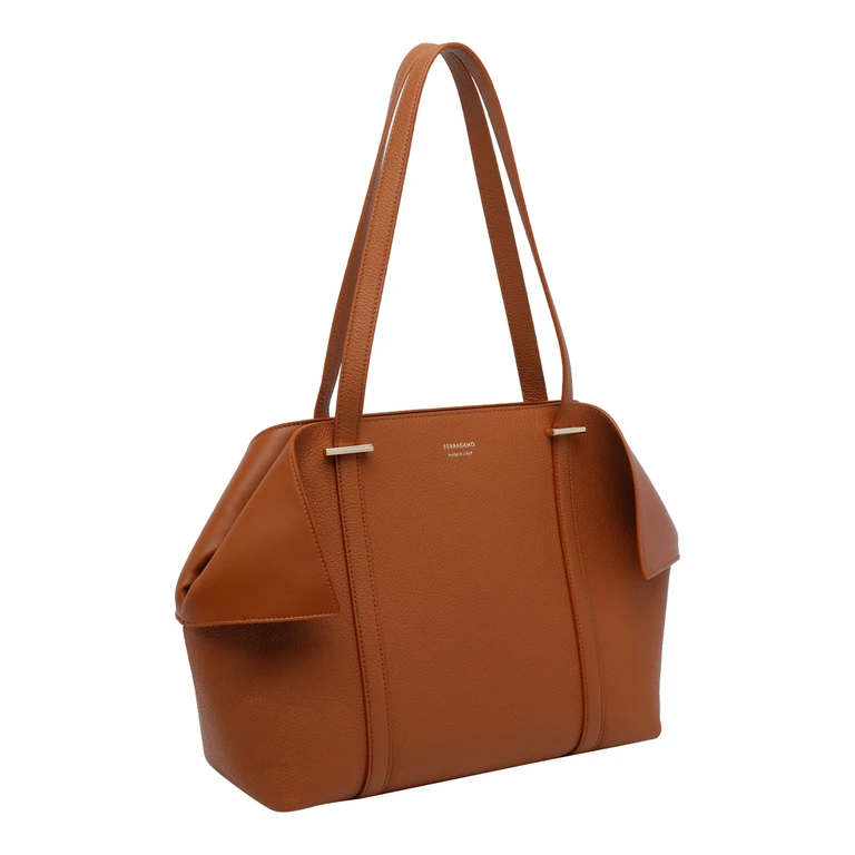Ferragamo Bags Brown Calf Leather - Women