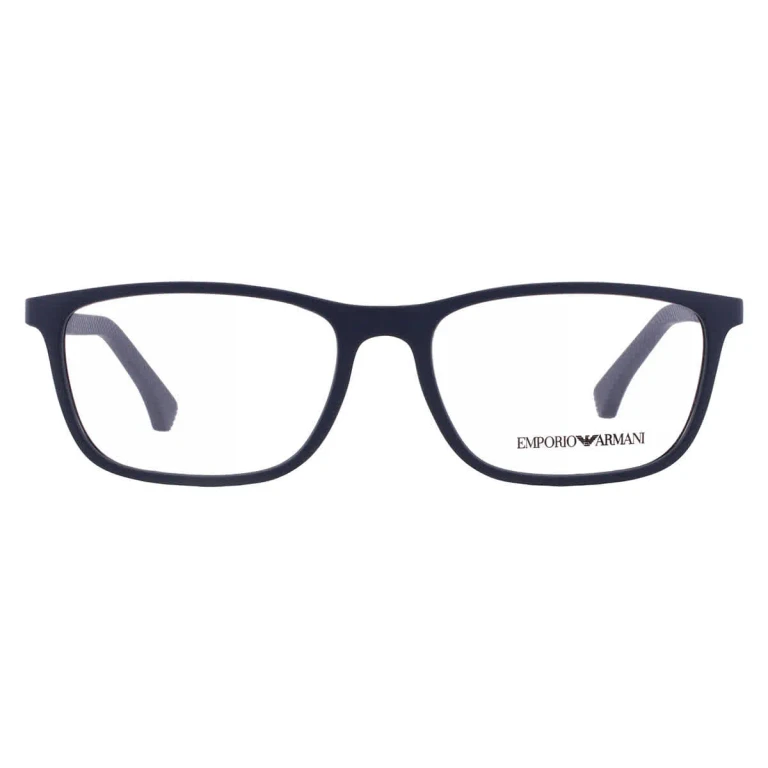 Emporio Armani Demo Rectangular Mens Eyeglasses EA3069 6189 55