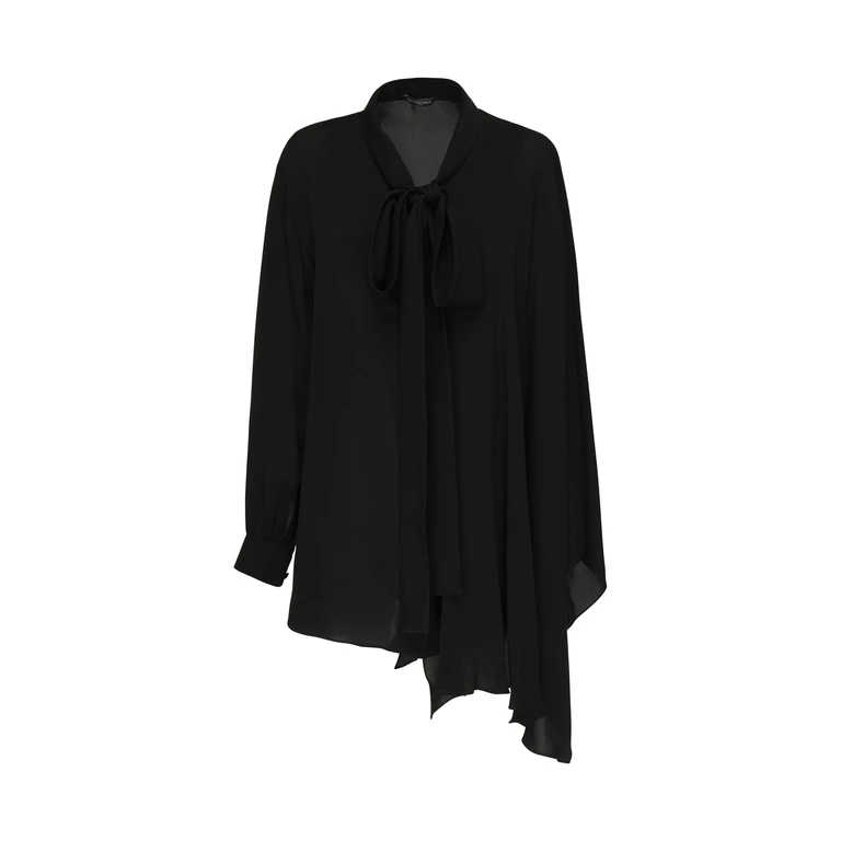 Balenciaga Shirts Black Silk - Women