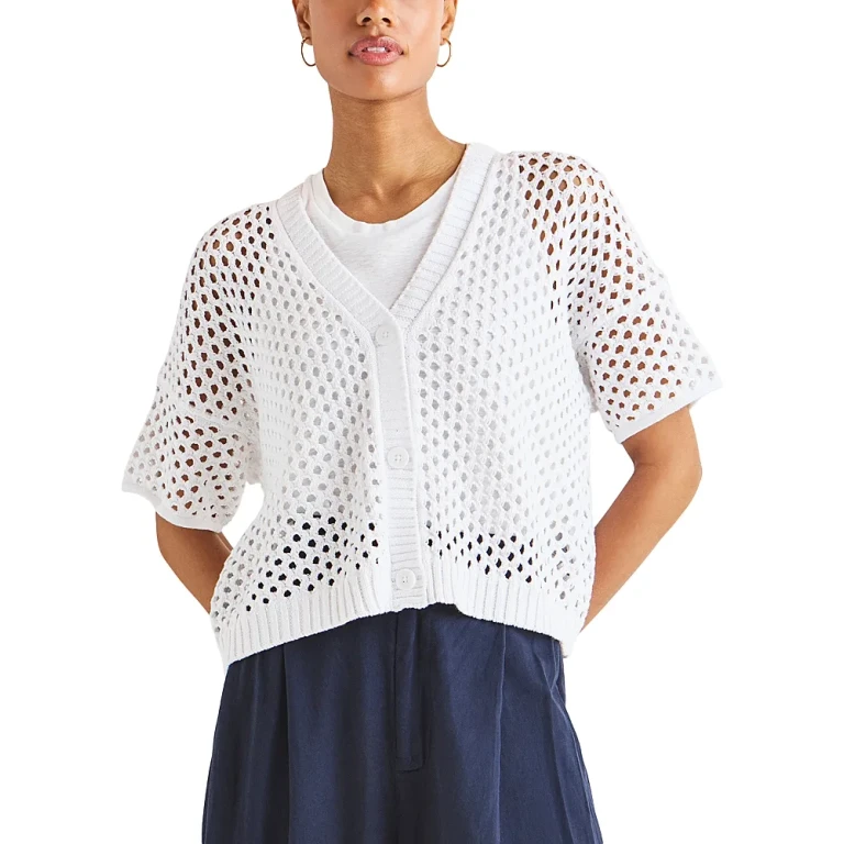 Splendid Nova Pointelle Cardigan