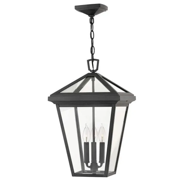 Museum Black LED Hanging Lantern from the Alford Place Collection