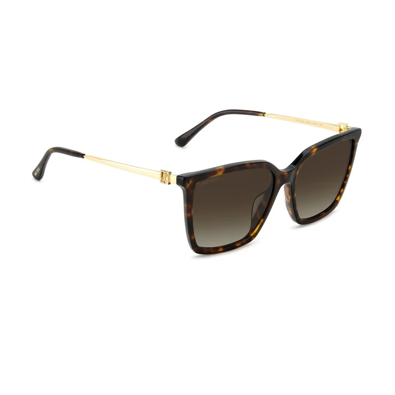 Jimmy Choo Jc Totta-g-s 086-HA HAVANA Marrone Acetate Occhiali Sole - Women