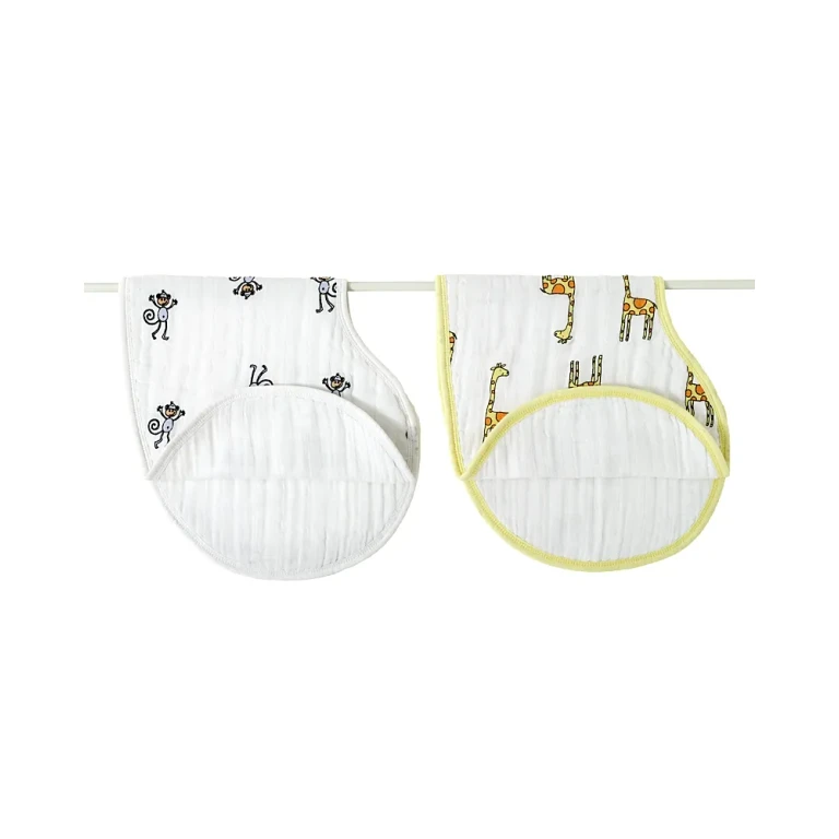 Aden and Anais Infant Unisex Jungle Jam Burpy Bibs