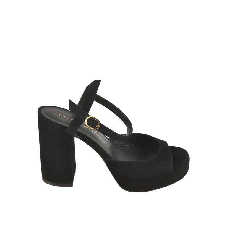 Stuart Weitzman Sandales - Noir