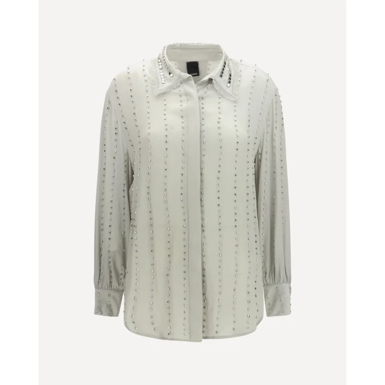 Camicia PINKO Caitlin con elementi metallici