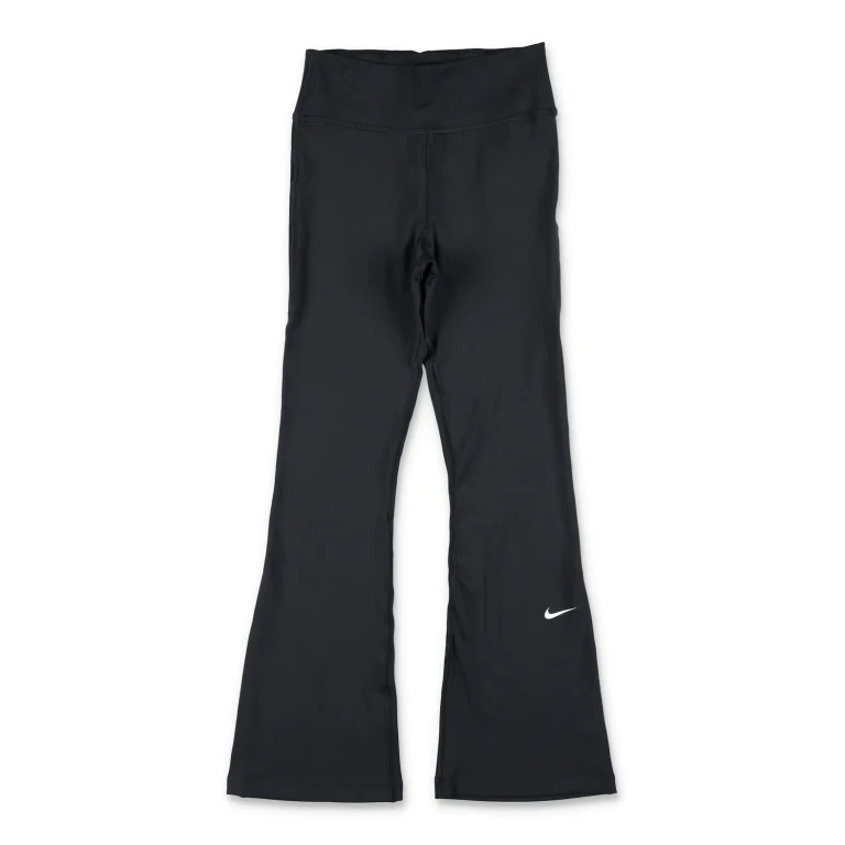 Girl's High-Waisted Flared Leggings in Stretch Technical Fabric (FZ5609010)