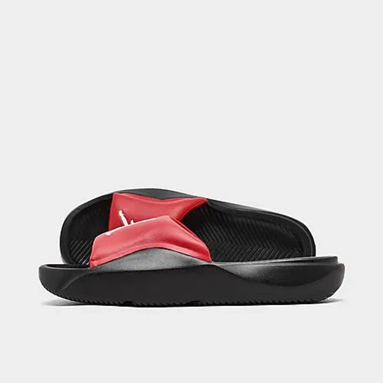 Jordan Men's Franchise Slide Sandals in Varsity Red/Black/White Size: 7.0