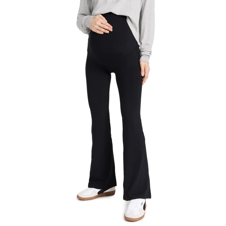 Splits59 Raquel Airweight Maternity Flare Leggings Black M