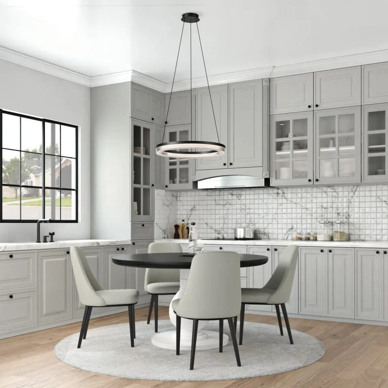 Black LED Pendant from the Ari Collection