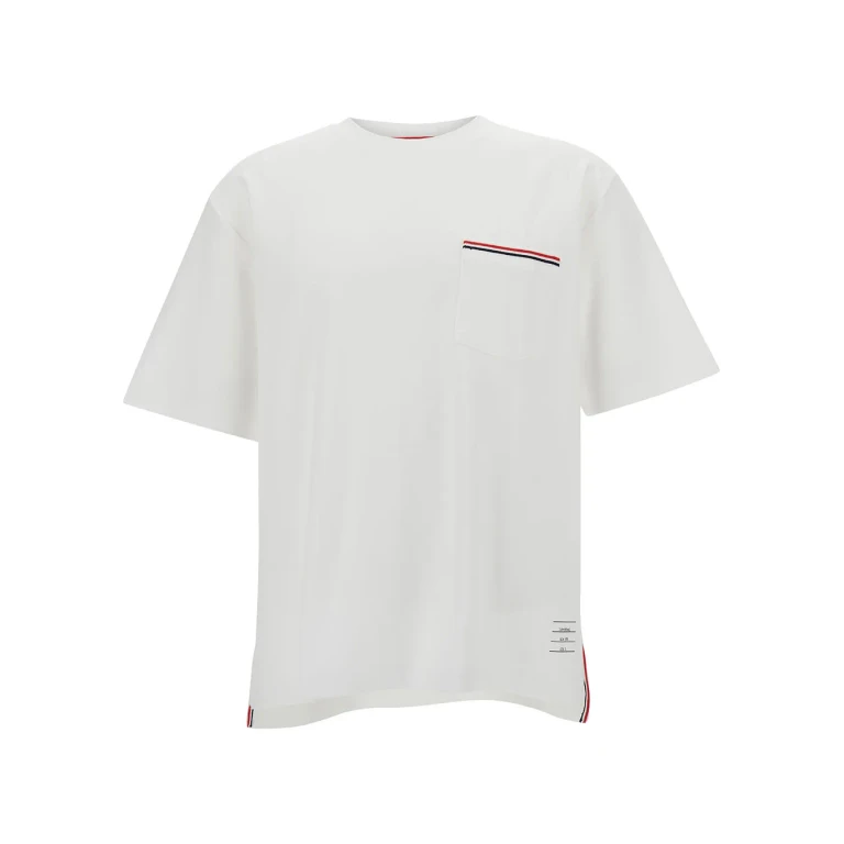 Thom Browne RWB-stripe Short-sleeve T-shirt