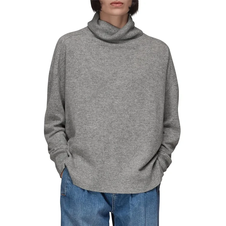 Whistles Cashmere Turtleneck Sweater