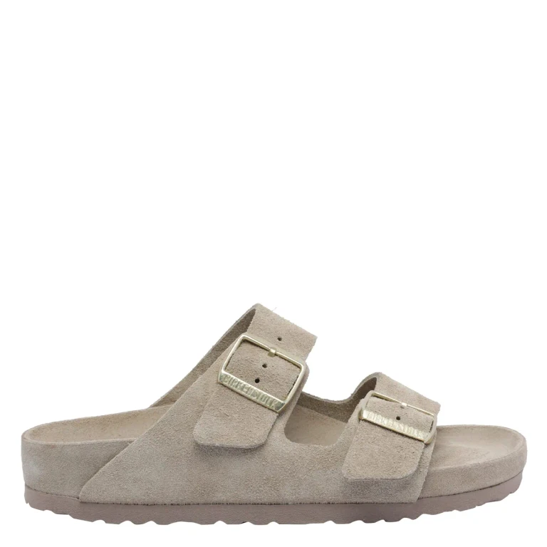 BIRKENSTOCK Arizona Exq Suede Leather Calzata S Slippers