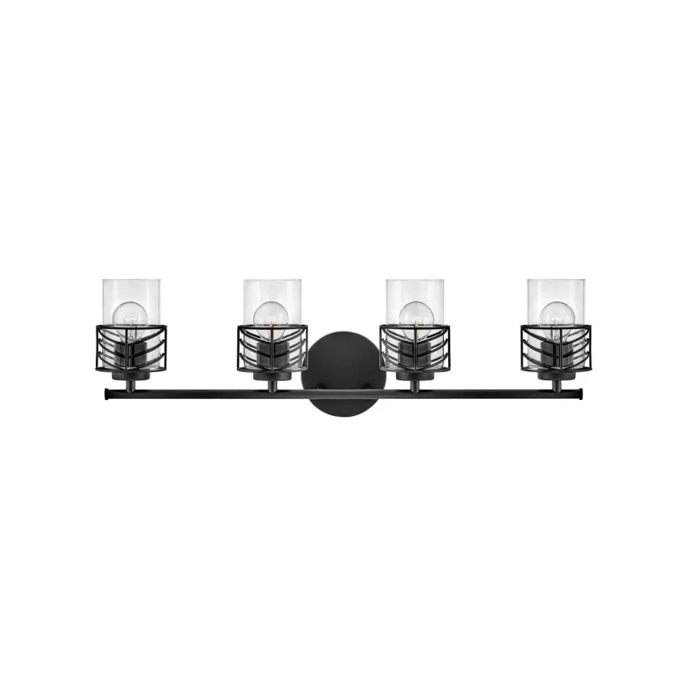 Black LED Vanity from the Della Collection