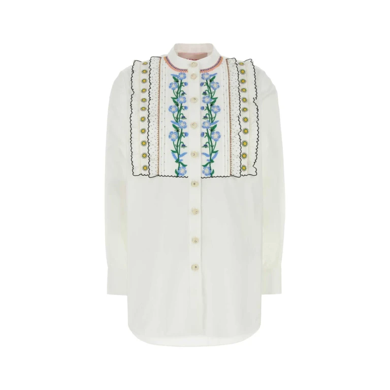 Valentino Garavani White Poplin Shirt