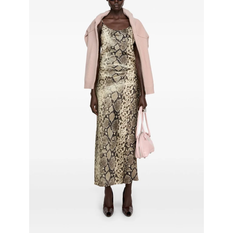 Acne Studios Dresses Brown Polyester - Women