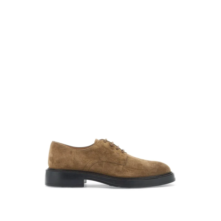 Tod's Suede Leather Lace-up Shoes