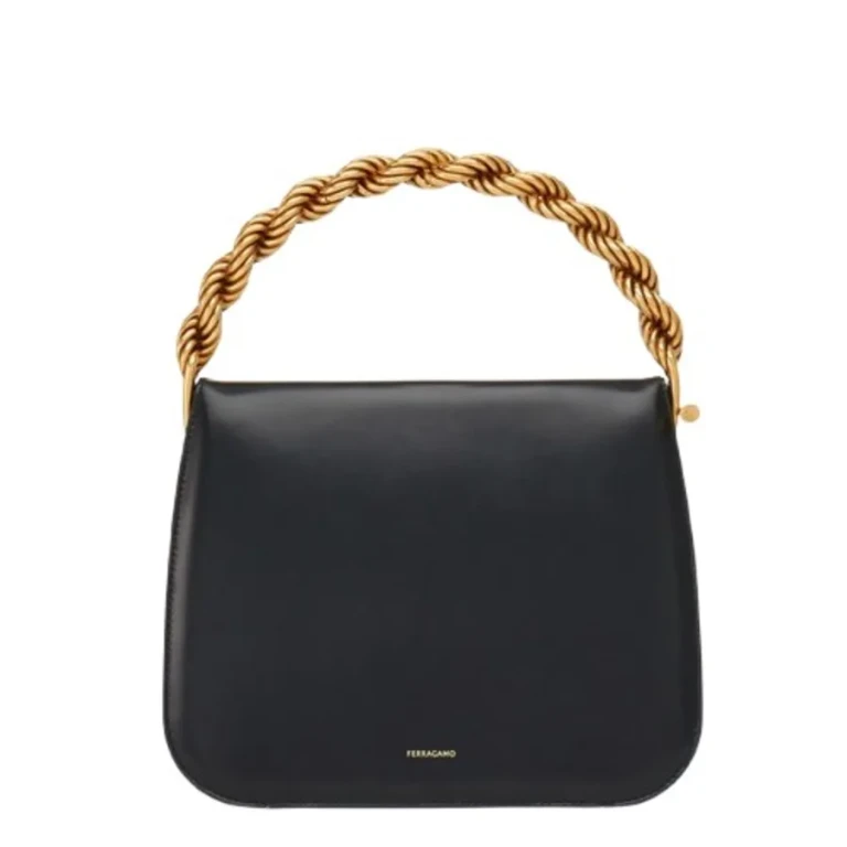 Ferragamo Frame Torchon Semi-Rigid (S) Handbag