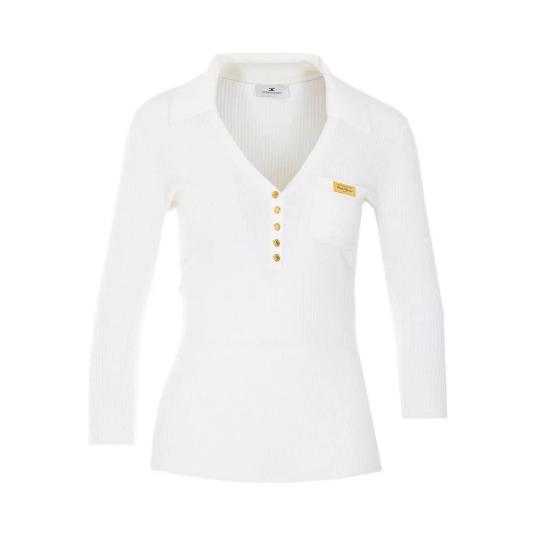 Elisabetta Franchi Top - Blanc