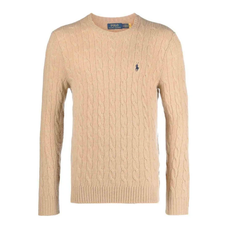 Polo Ralph Lauren Logo Braided Sweater