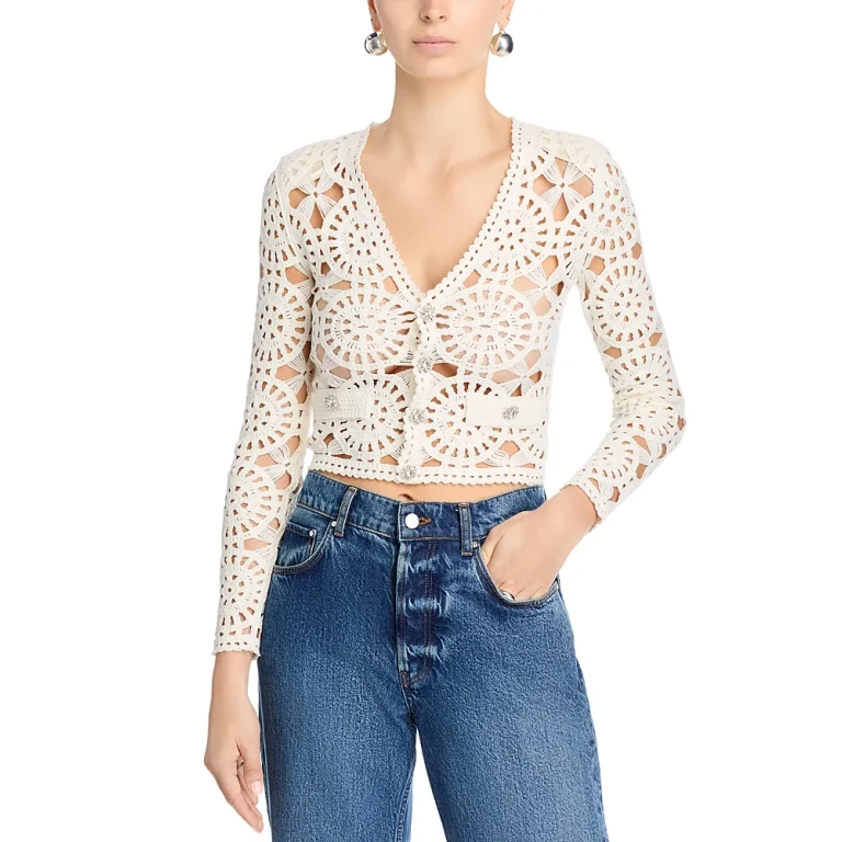 Generation Love Melody Croc Cardigan