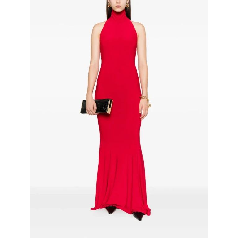 Norma Kamali A-line Dress With Halterneck