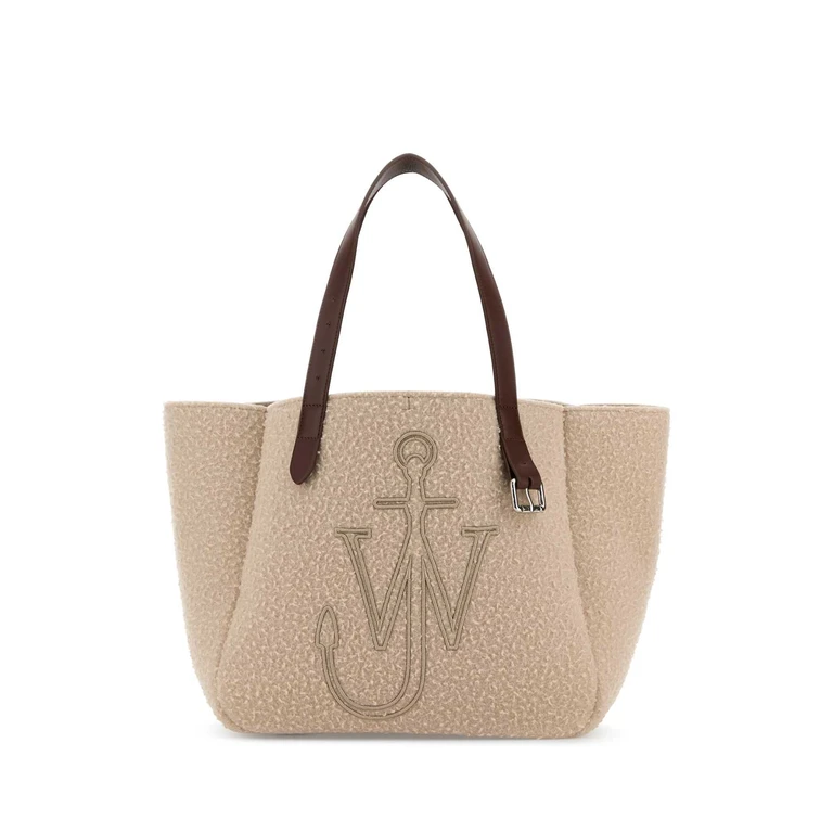 J. W. Anderson Beige Fabric Belt Shopping Bag